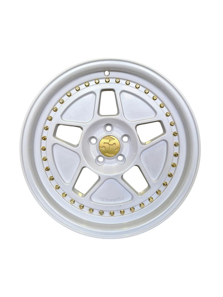 FIFTEEN52 17 INCH 5 HOLE 100PCD ET35 WHITE ( COROLLA, SUBARU, CIVIC, POLO, A3)