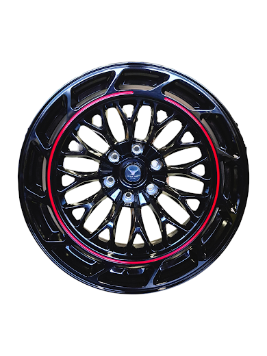 BLACK TORO 20 INCH 6 HOLE 139 PCD ET19 10J (HILUX,LAND CRUISER, FORTUNER,RANGER, EVEREST, D-MAX)