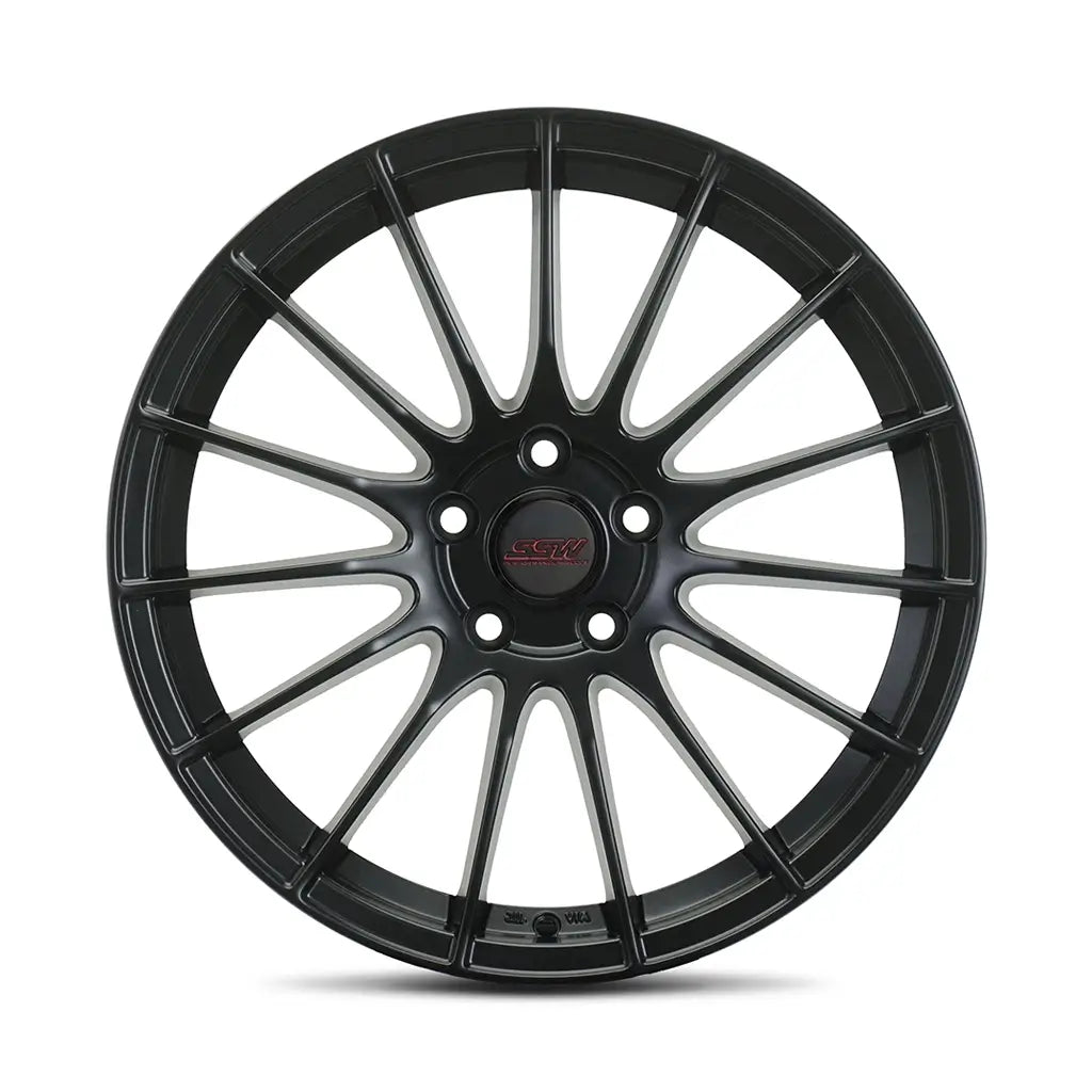 5 HOLE 112PCD 18INCH 8.5J Black Matt S254H01 (MERC, GOLF)