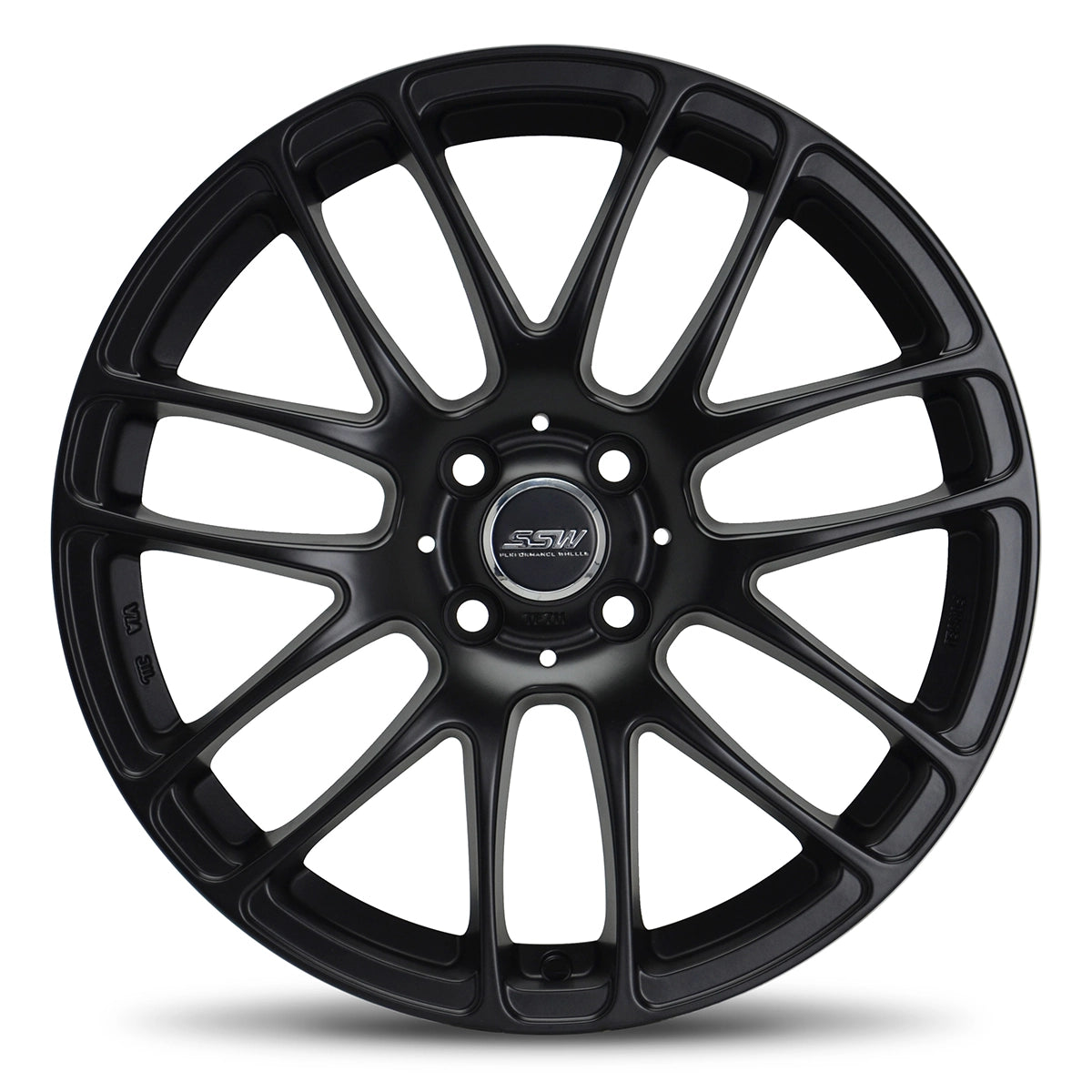 4 HOLE PCD100 17 inch Matt Black S238G01 (TOYOTA,HONDA)